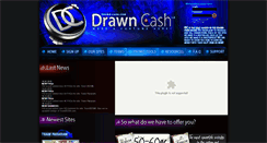 Desktop Screenshot of drawn-cash.com